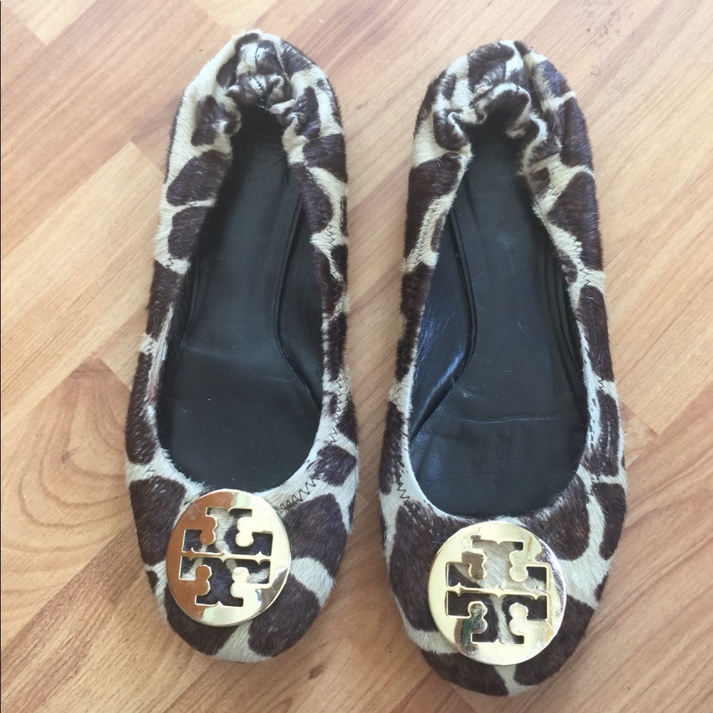 Tory Burch Giraffe Calf Hair Revas - 8